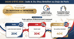 Le dojo d’été 2026 revient !